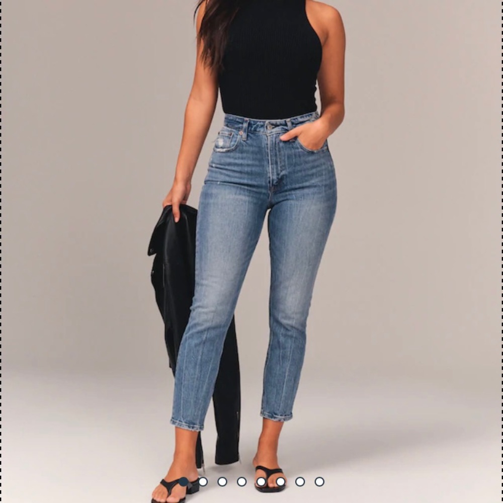 Abercrombie Curve Love Mom Jeans
